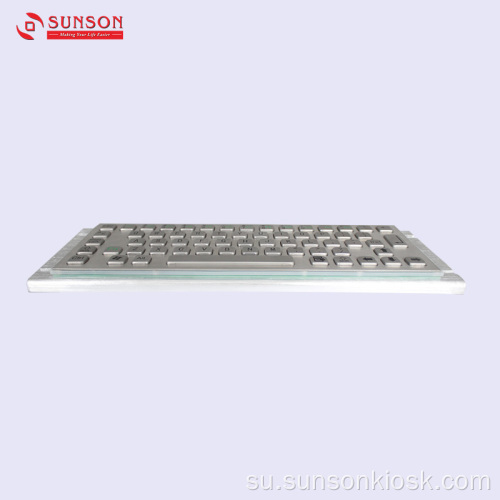 Keyboard Metalic Waterproof pikeun Kios Inpormasi